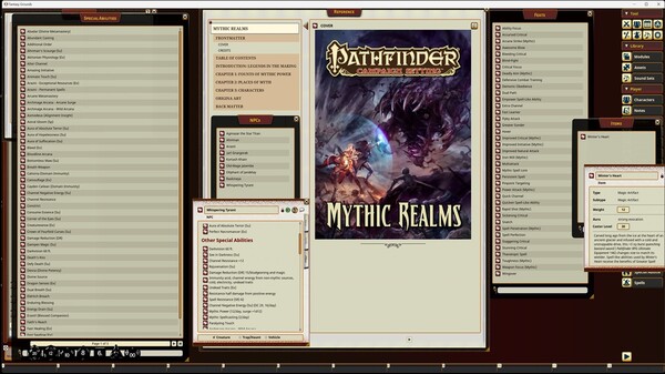 Fantasy Grounds - Pathfinder RPG - Campaign Setting: Mythic Realms