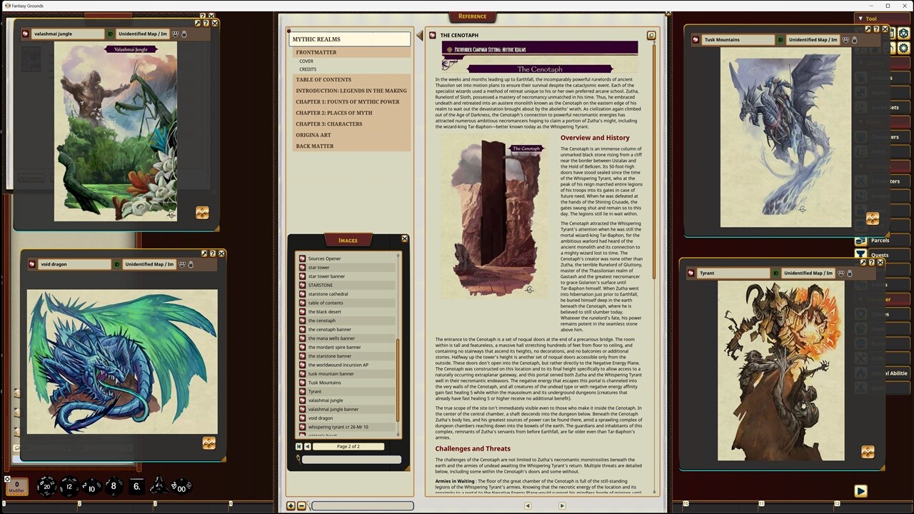 Fantasy Grounds - Pathfinder RPG - Campaign Setting: Mythic Realms #5