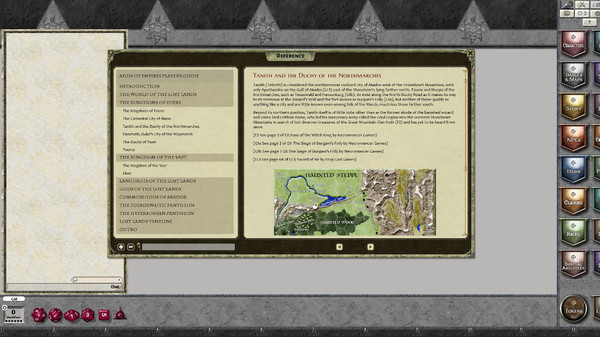 скриншот Fantasy Grounds - Aegis of Empires Player's Guide 4