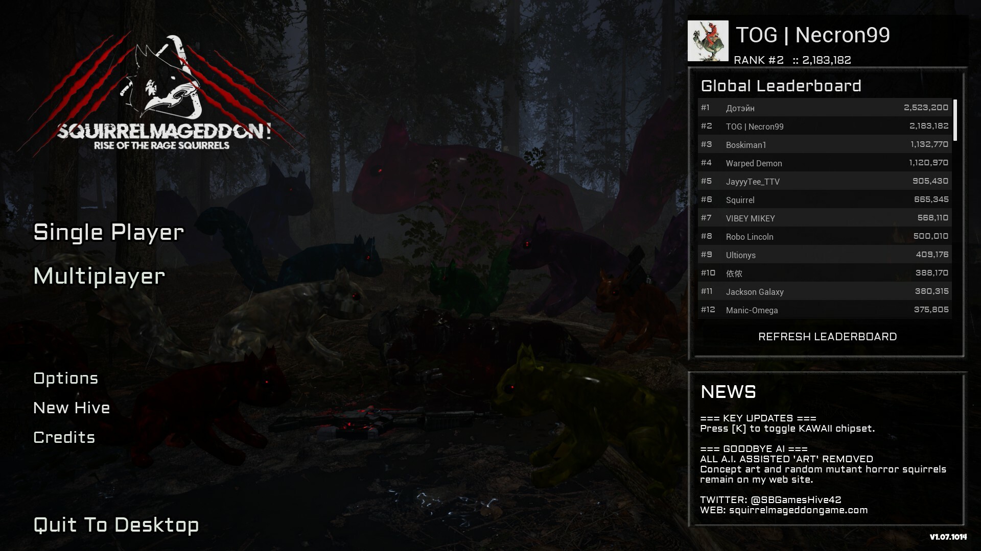 Squirrelmageddon! #6