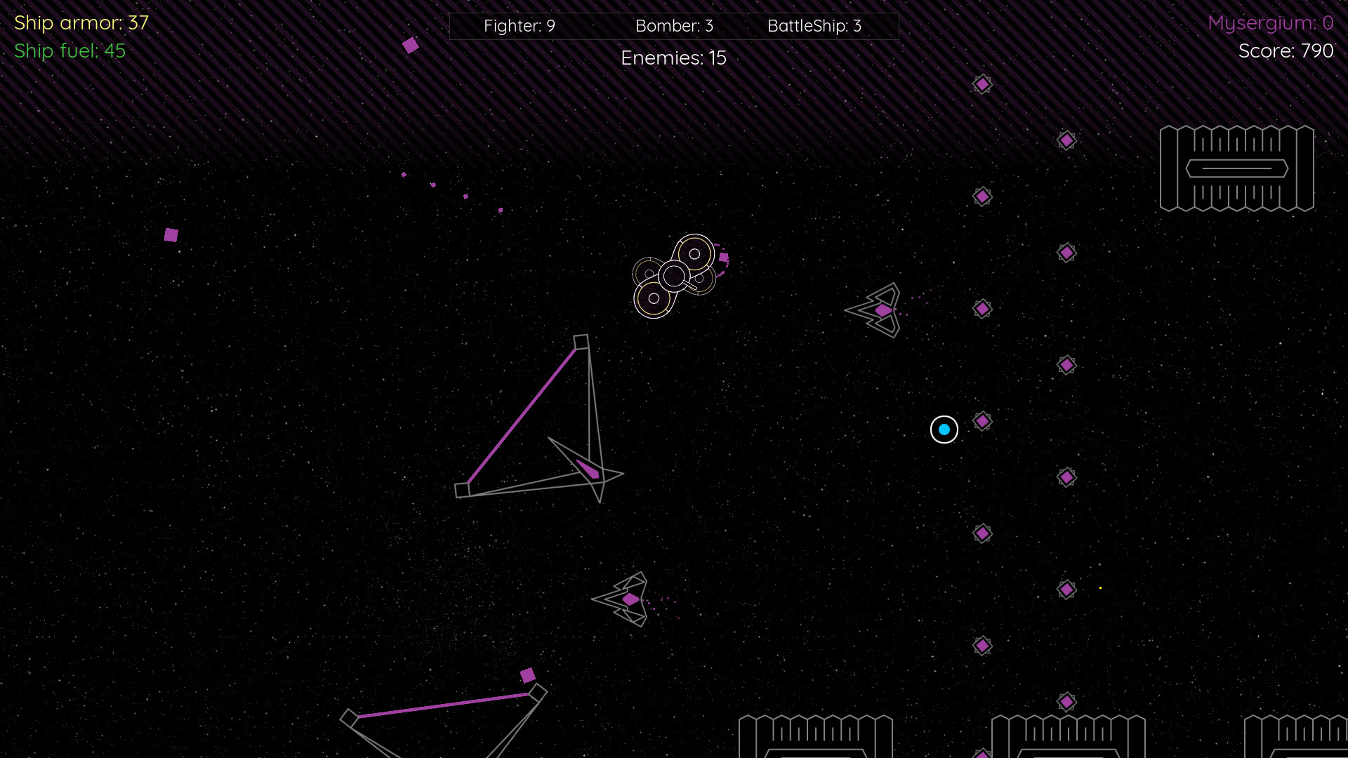 Dark Asteroids Demo #3