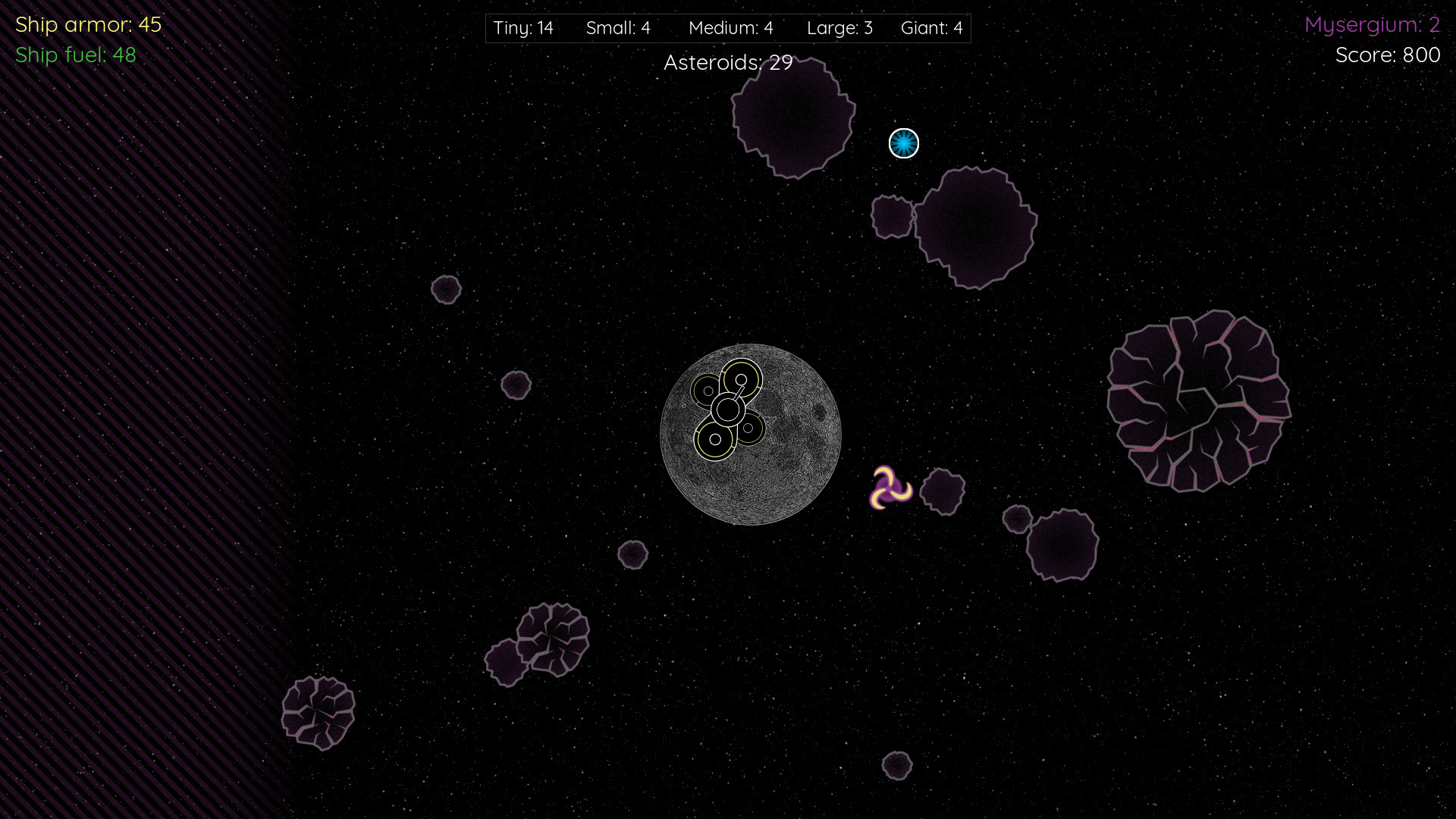 Dark Asteroids Demo Featured Screenshot #1