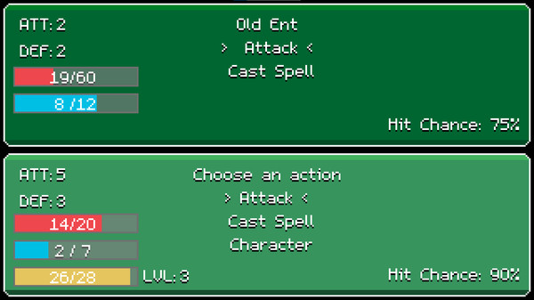 Скриншот из Text RPG
