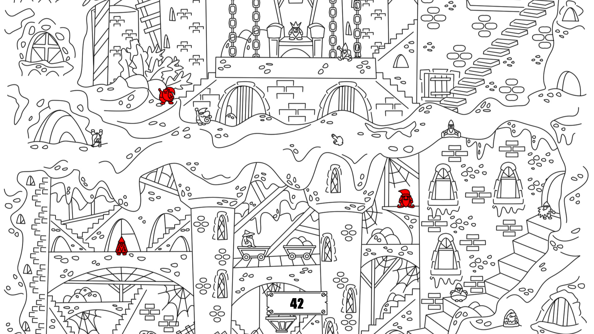 screenshot of 100 hidden gnomes 2