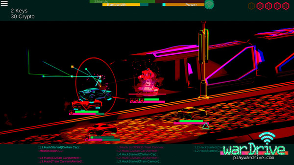 Скриншот из warDrive