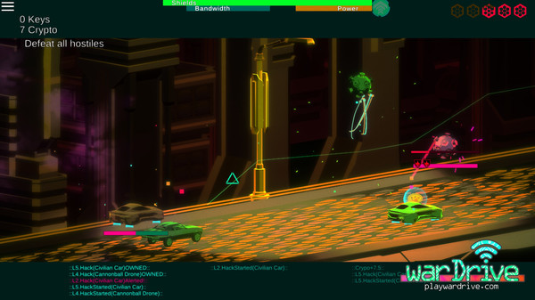 Скриншот из warDrive