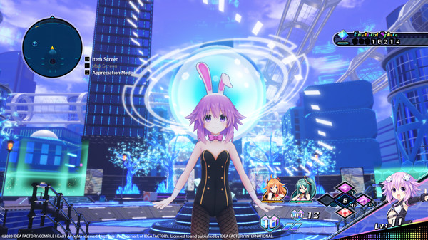 Neptunia Virtual Stars - Bunny Outfit: Goddess Set