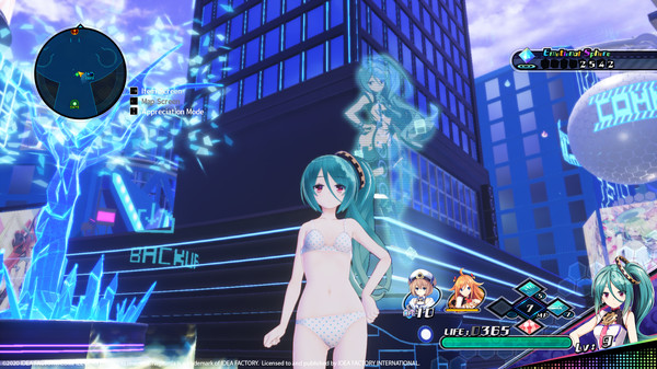 скриншот Neptunia Virtual Stars - Swimsuit Outfit: V-Idol Set 2