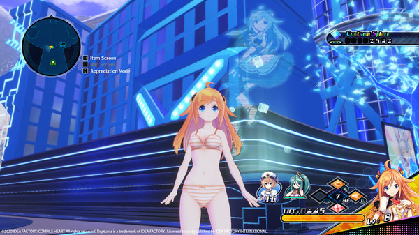 скриншот Neptunia Virtual Stars - Swimsuit Outfit: V-Idol Set 1