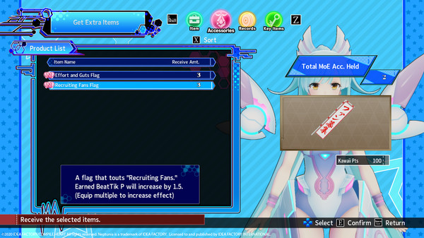 скриншот Neptunia Virtual Stars - Item Booster Pack 1