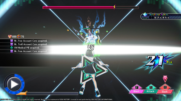скриншот Neptunia Virtual Stars - Towa Kiseki (Character & Story) 2