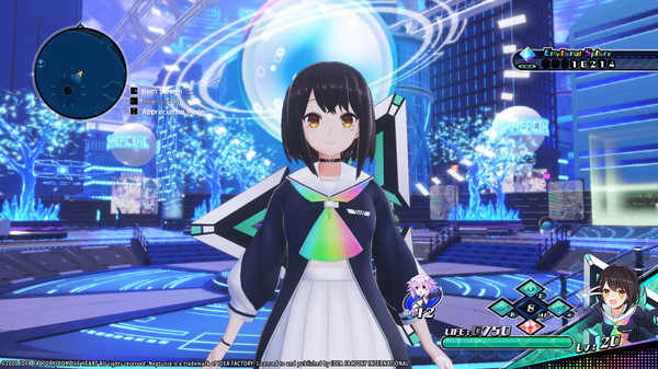 скриншот Neptunia Virtual Stars - Towa Kiseki (Character & Story) 1