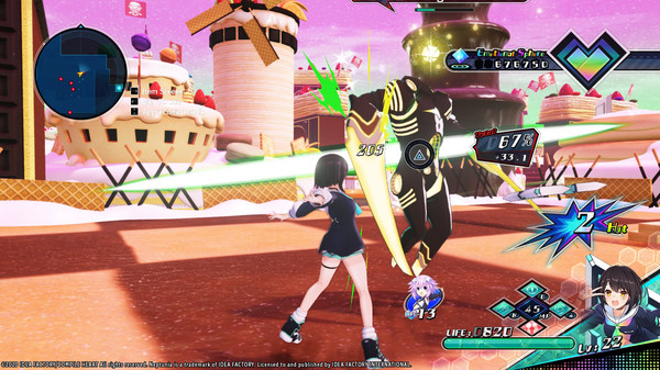 скриншот Neptunia Virtual Stars - Towa Kiseki (Character & Story) 3