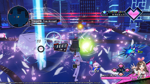 скриншот Neptunia Virtual Stars - Kizuna AI (Character & Story) 2