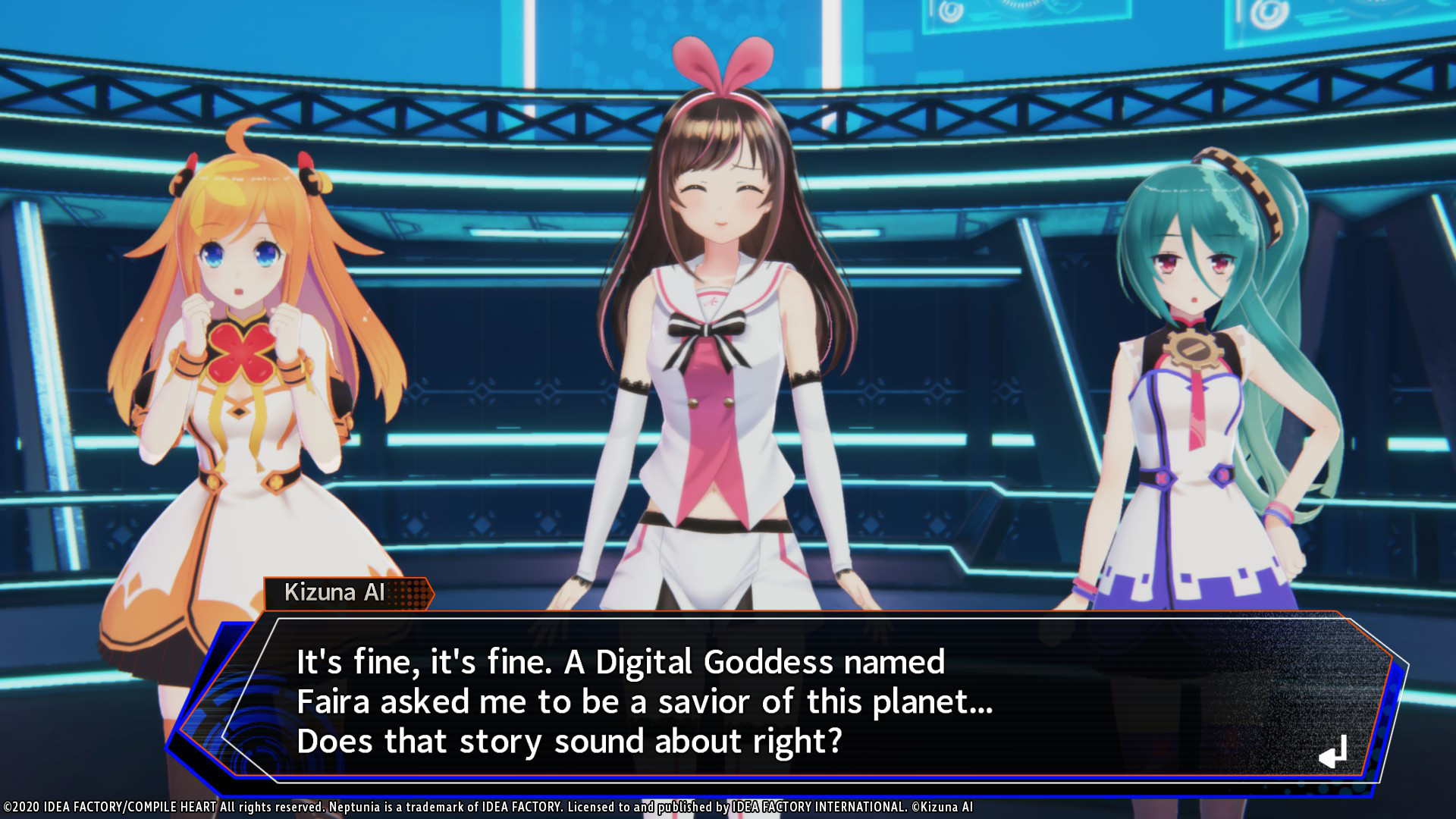 Neptunia Virtual Stars - Kizuna AI (Character & Story) #7