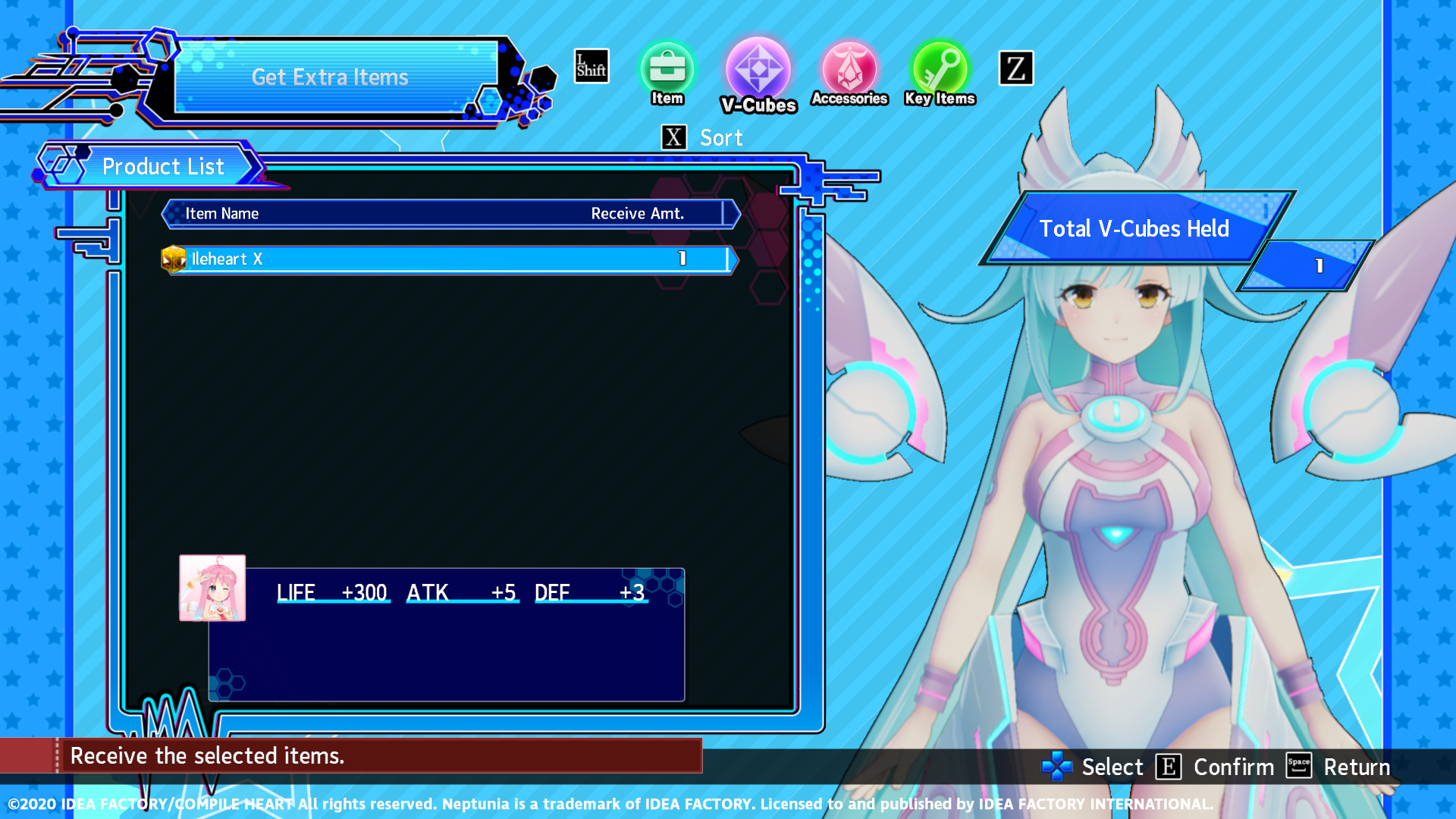 Neptunia Virtual Stars - Ileheart Pack #6