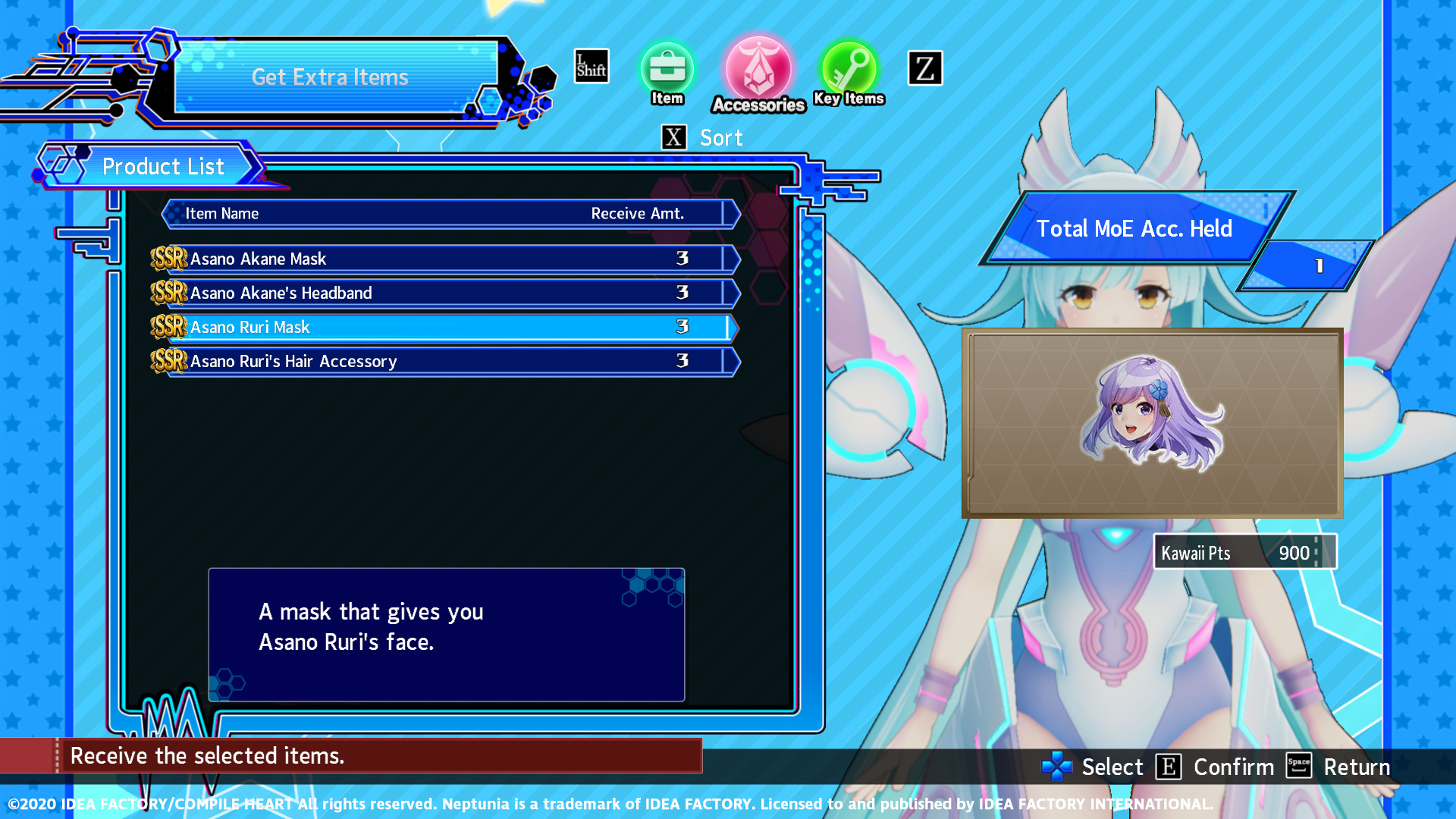 Neptunia Virtual Stars - Asano Sisters Project Pack #7