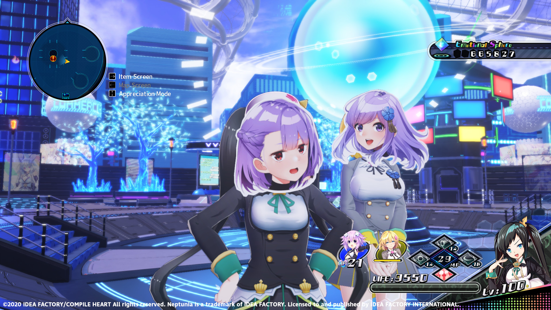 Neptunia Virtual Stars - Asano Sisters Project Pack #0