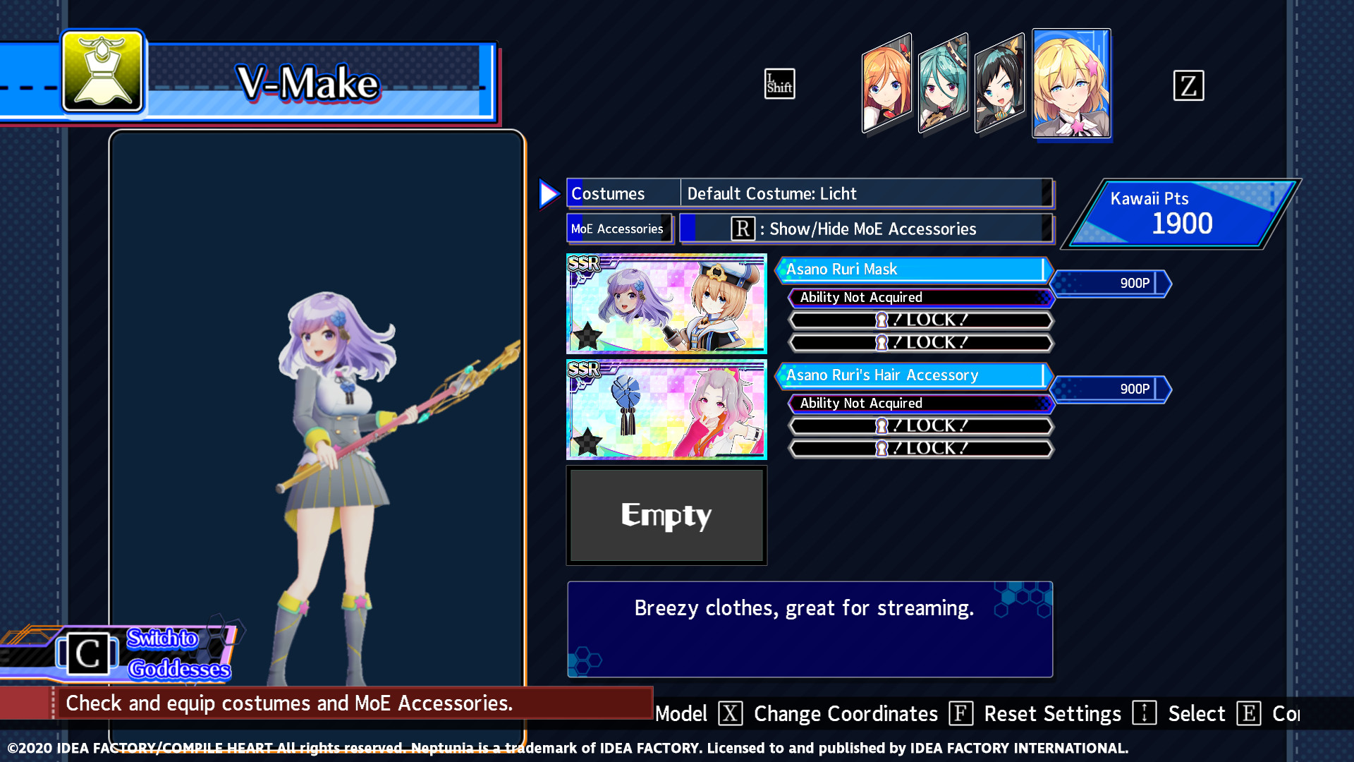 Neptunia Virtual Stars - Asano Sisters Project Pack #3