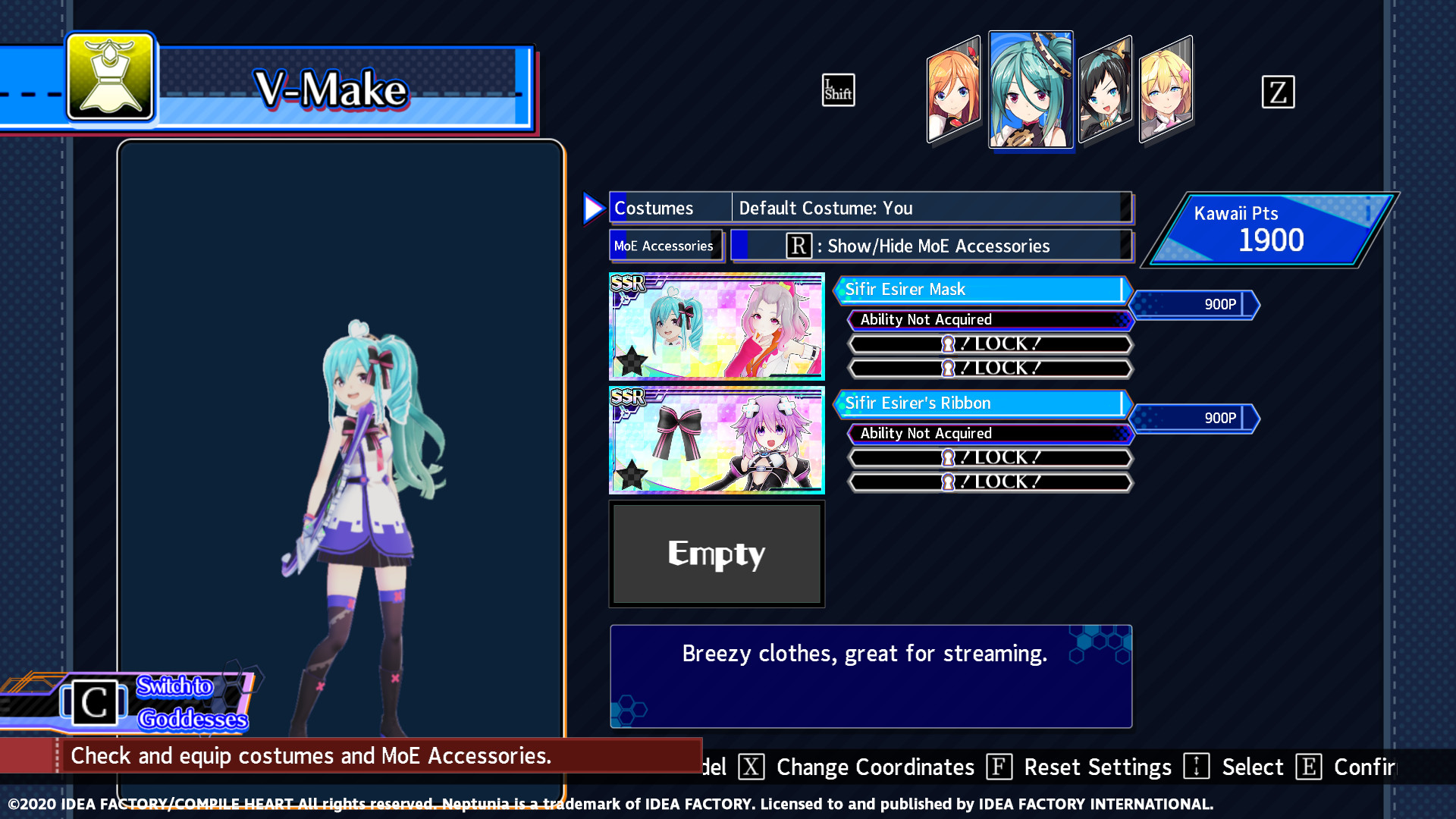 Neptunia Virtual Stars - Sifir Esirer Pack #2