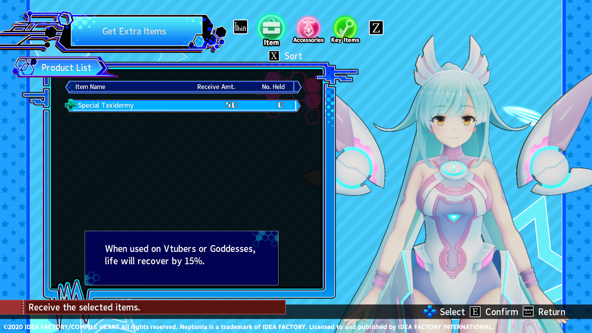 Neptunia Virtual Stars - Todoki Uka Pack #5