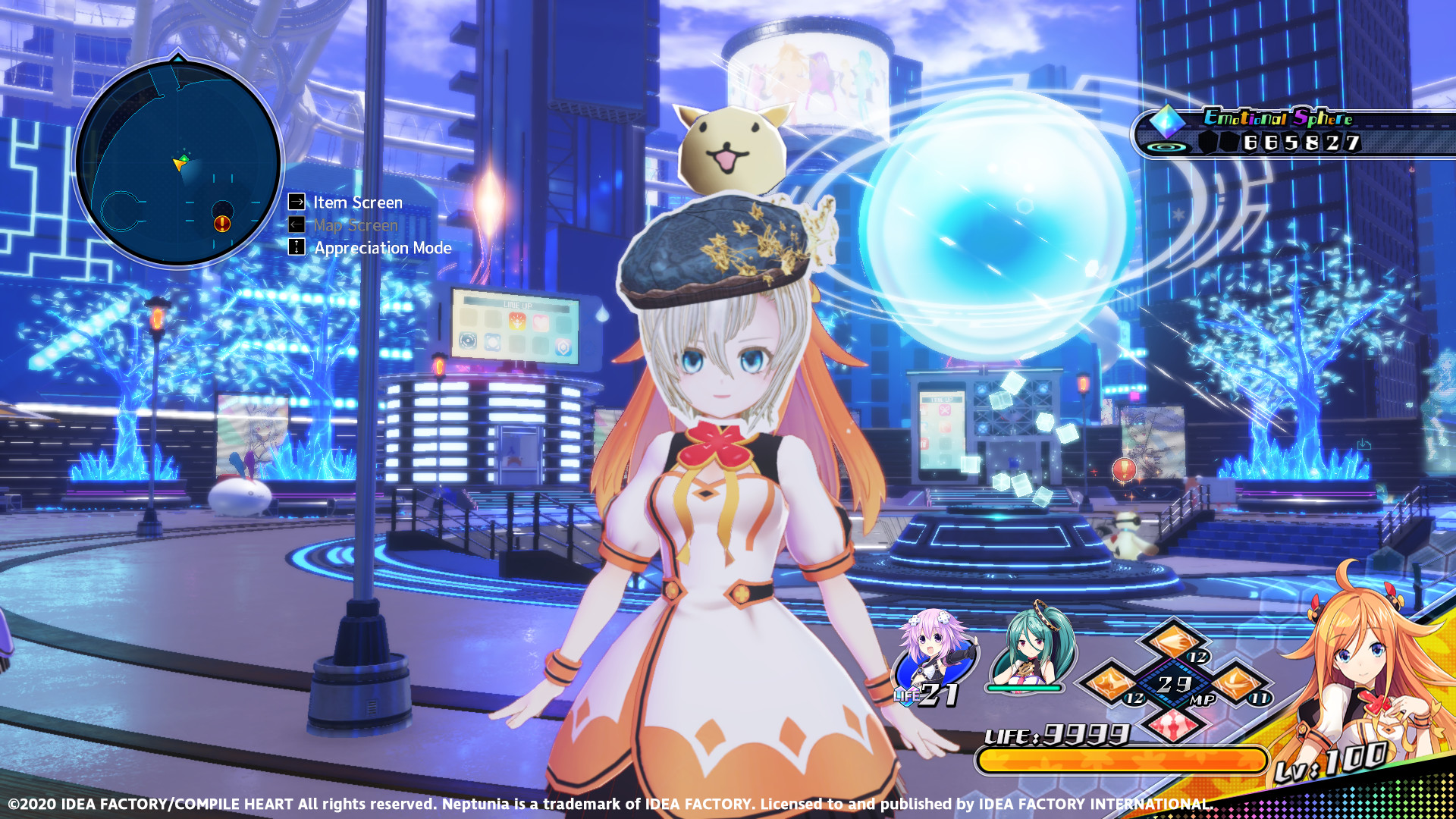Neptunia Virtual Stars - Todoki Uka Pack #0