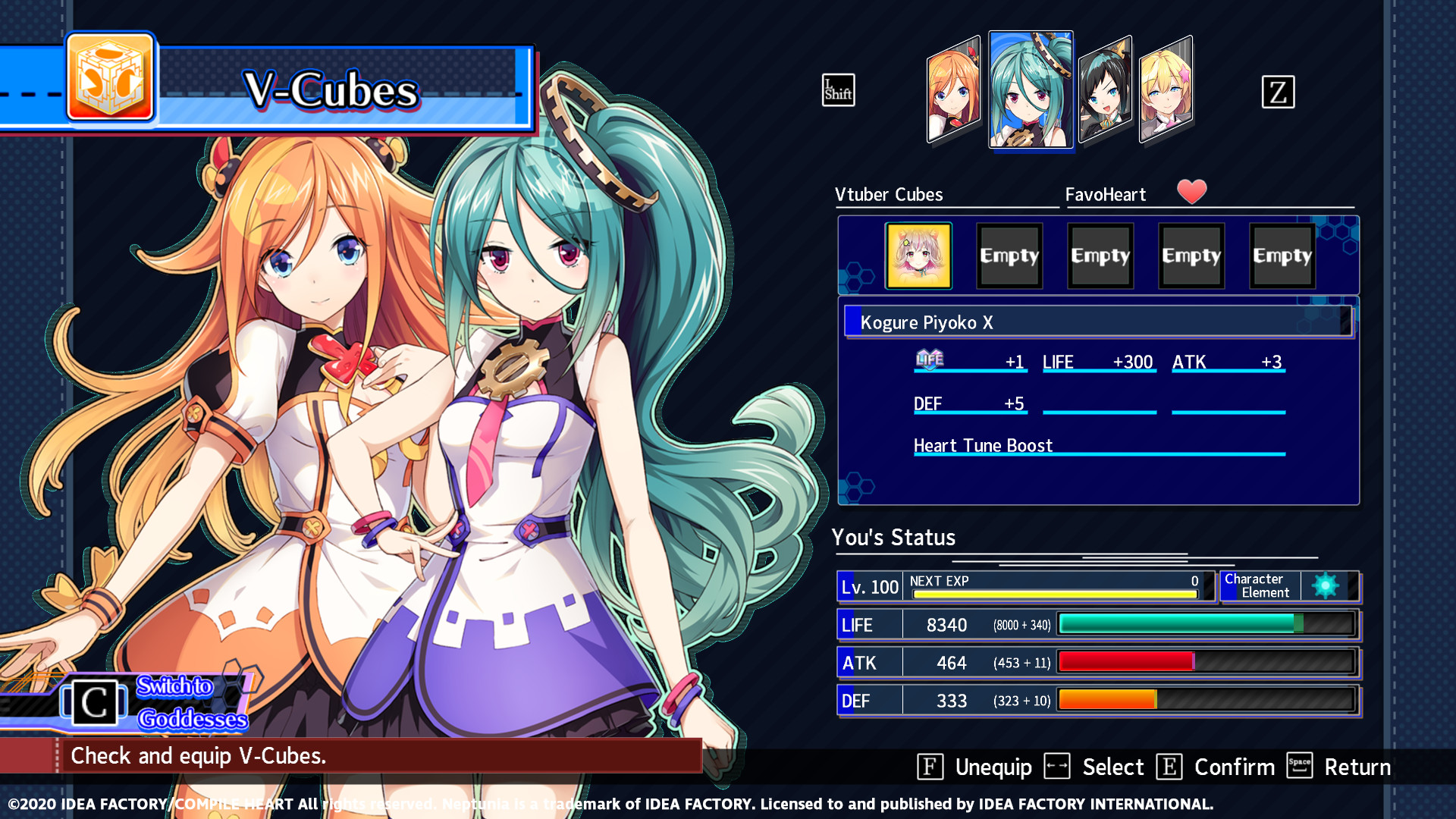 Neptunia Virtual Stars - WACTOR Pack #4