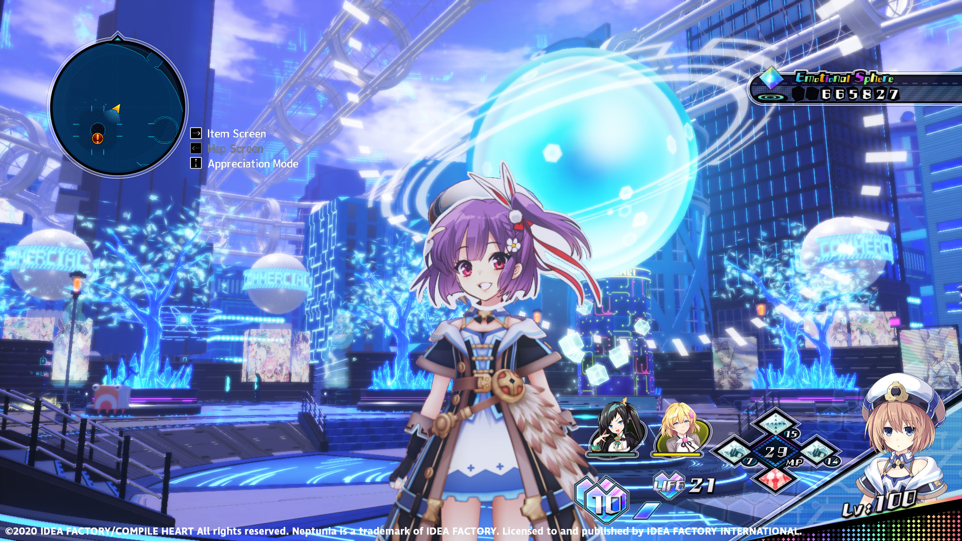 Neptunia Virtual Stars - Tenjin Kotone Pack #0
