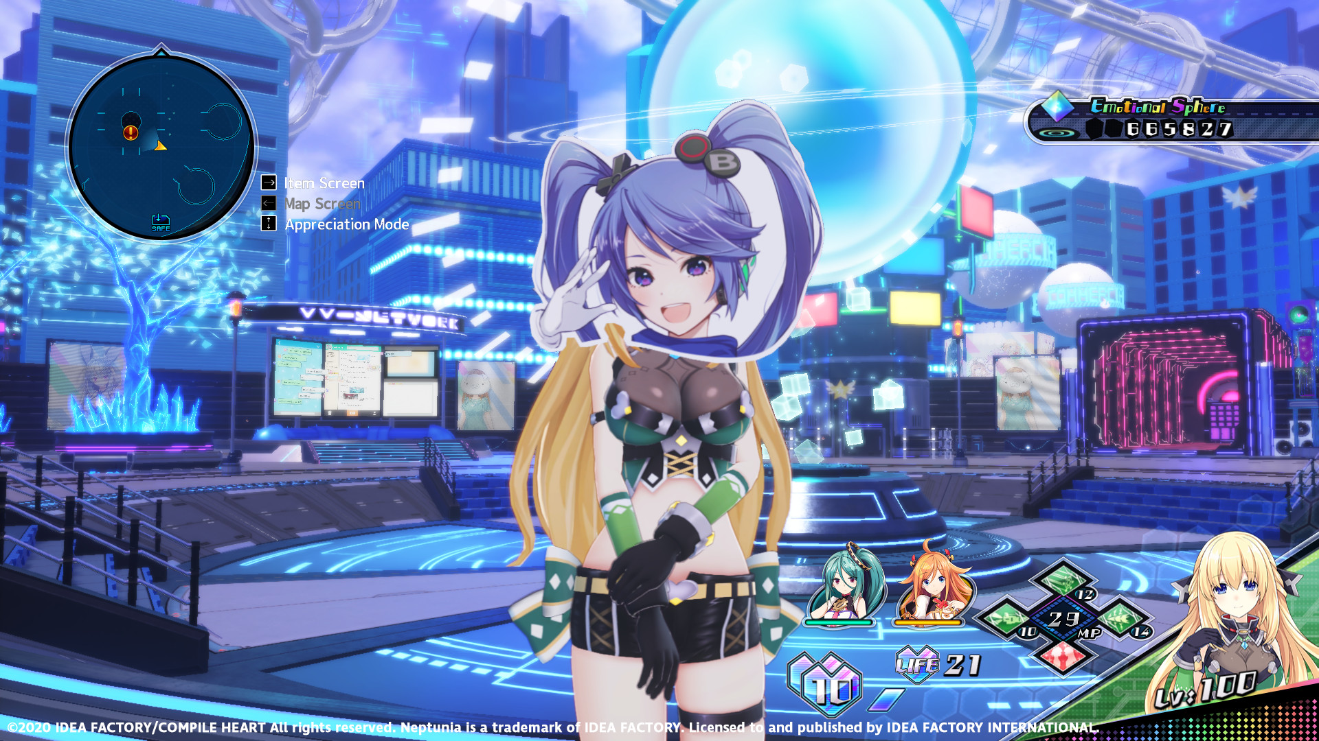 Neptunia Virtual Stars - INSIDEChan Sisters Pack #2