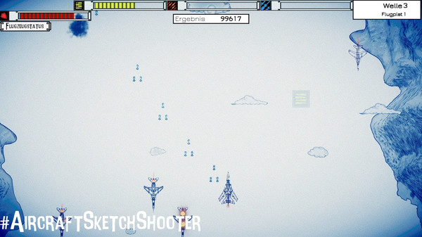 скриншот Aircraft Sketch Shooter 1