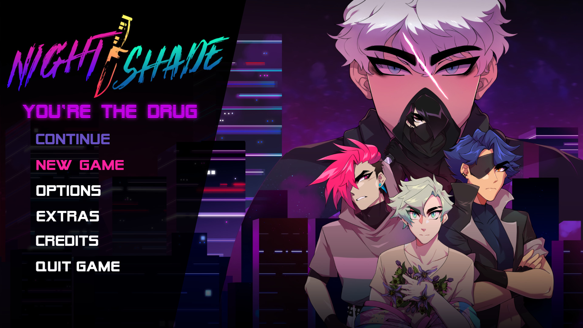 NIGHT/SHADE: You're The Drug screenshot 1