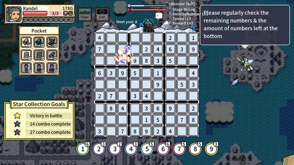 Sudoku RPGfor windows and Linux 1