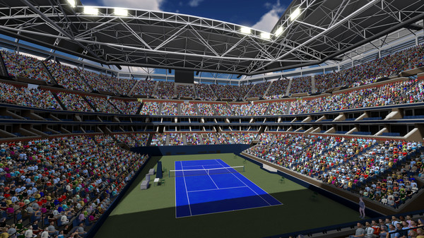 Скриншот из CYBER TENNIS