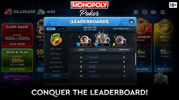 MONOPOLY Poker screenshot 7