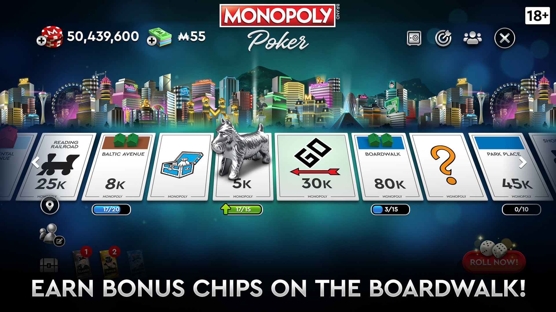 monopoly poker cheat