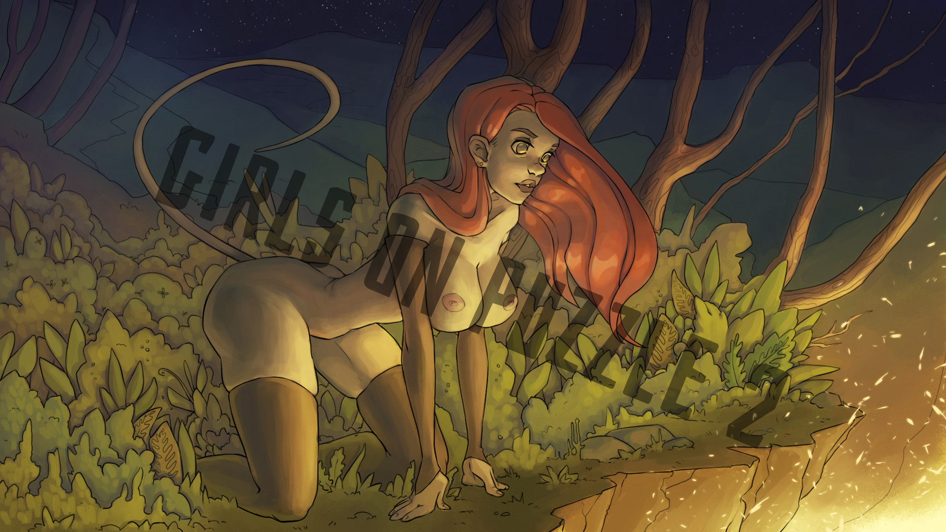 Girls on puzzle 2 - Wallpapers +18 #11