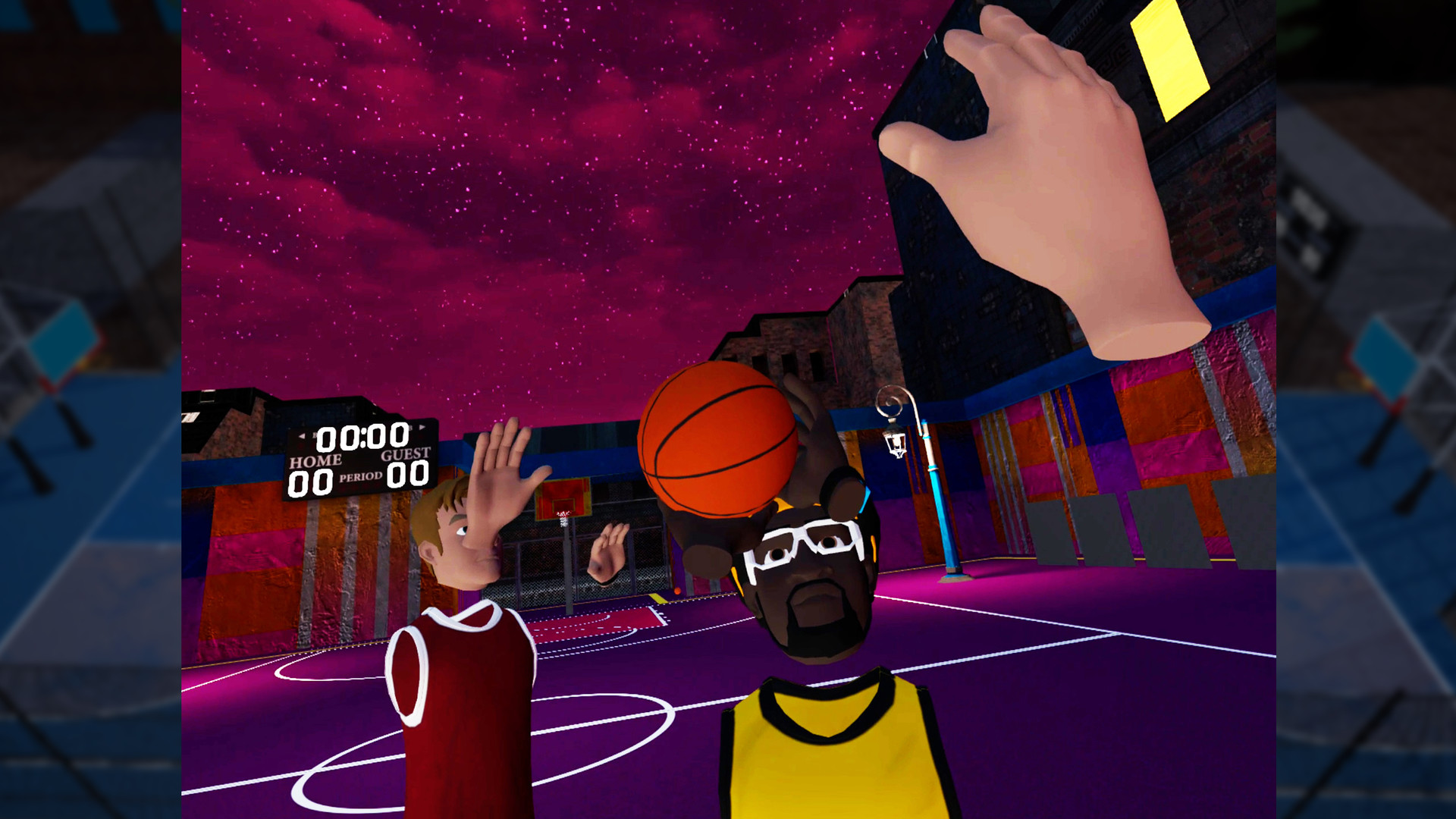 Oculus Quest 游戏《街头篮球VR》Pickup Basketball VR