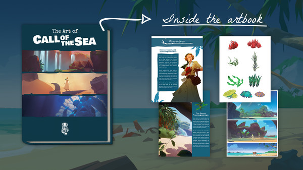скриншот Call of the Sea Art Book 0