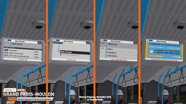 Скриншот из OMSI 2 Add-on Grand Paris-Moulon