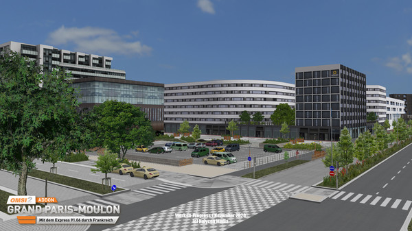 Скриншот из OMSI 2 Add-on Grand Paris-Moulon