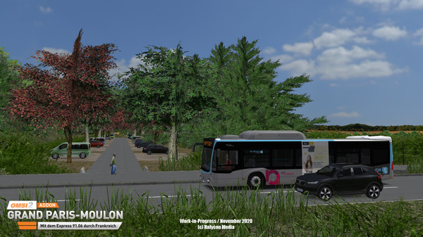 Скриншот из OMSI 2 Add-on Grand Paris-Moulon