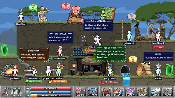 Legends of Idleon MMO capture d'écran