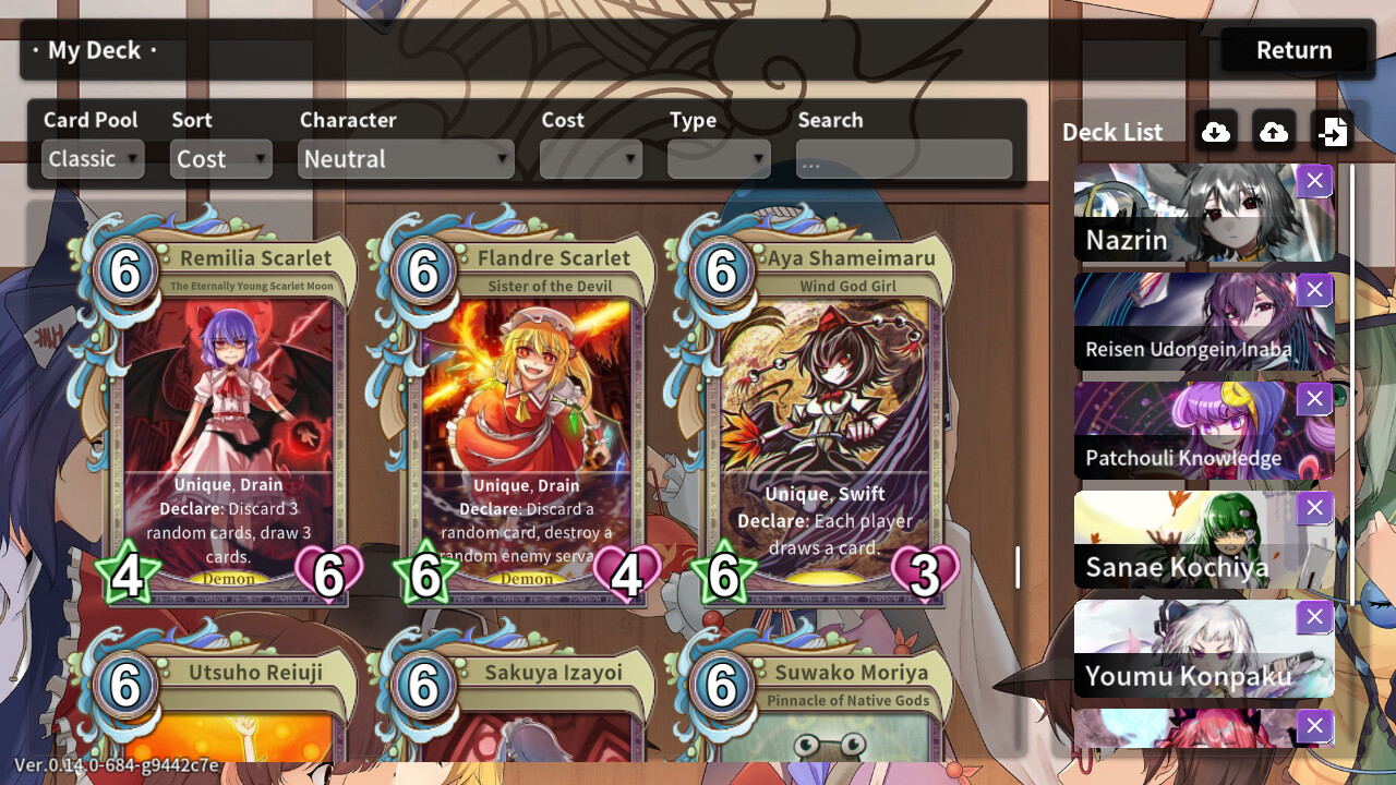 Dreamy Duels ~ Tales of Heroes in Gensoukyo screenshot 1