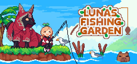 Steam header art for Luna's Fishing Garden