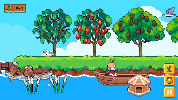 Скриншот из Luna's Fishing Garden