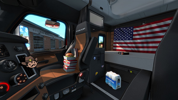 скриншот American Truck Simulator - Cabin Accessories 1