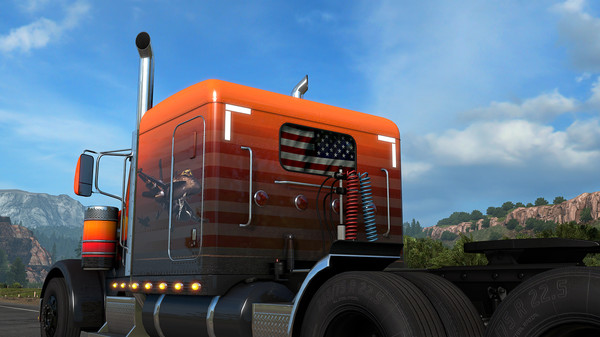 скриншот American Truck Simulator - Cabin Accessories 2