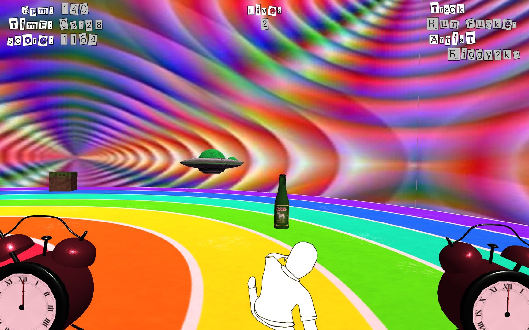 The Infinite Trial of a Hopeless Man Running #5