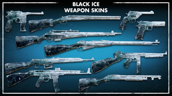 скриншот Zombie Army 4: Black Ice Weapon Skins 0