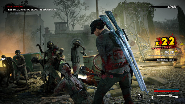 скриншот Zombie Army 4: Black Ice Weapon Skins 3
